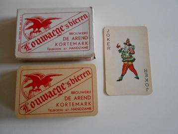 spel speelkaarten brouwerij De Arend / Kortemark