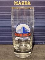 oud diekirch gefacetteerd Luxemburgs bierglas van 0,4 liter, Verzamelen, Biermerken, Ophalen of Verzenden, Gebruikt, Glas of Glazen