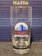 oud diekirch gefacetteerd Luxemburgs bierglas van 0,4 liter, Verzamelen, Ophalen of Verzenden, Gebruikt, Glas of Glazen, Overige merken