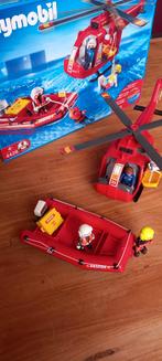 Playmobil helikopter, Kinderen en Baby's, Speelgoed | Playmobil, Ophalen, Gebruikt, Complete set