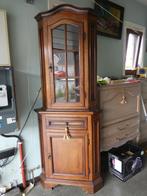 Hoekkast (driehoek) in 2 delen, Antiek en Kunst, Ophalen