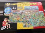 Jan Van Haasteren 3xpuzzel voetbalmatch nr19005, Ophalen of Verzenden, Gebruikt