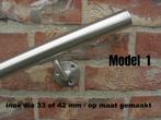 Uw inox trapleuning OP MAAT - rvs handreling - inox leuning, Ophalen, Nieuw, Trap, 4 meter of meer