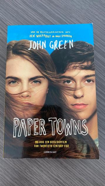 John Green - Paper Towns beschikbaar voor biedingen