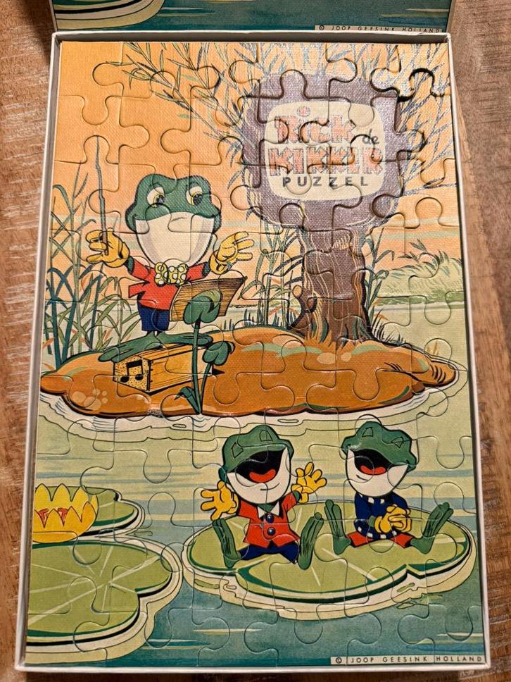 Rick de Kikker, Puzzel Clipper, Verzamelen, Stripfiguren, Gebruikt, Boek of Spel, Overige figuren, Ophalen of Verzenden