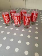 6 Coca Cola glazen, Ophalen, Zo goed als nieuw, Frisdrankglas
