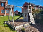 Speeltuin met glijbaan, klimmuur, schommel en accesoires, Kinderen en Baby's, Ophalen, Zo goed als nieuw, Glijbaan