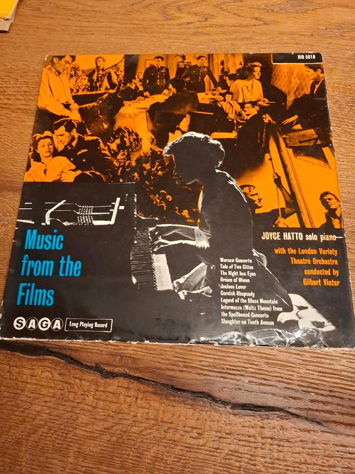 VINTAGE: LP Music from the films Joyce Hatto VINYL, Cd's en Dvd's, Vinyl | Filmmuziek en Soundtracks, Gebruikt, Overige formaten