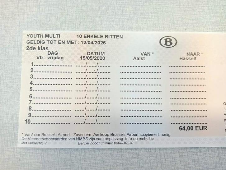 youth pass, gopass, Tickets & Billets, Transports en commun