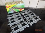 LEGO Duplo 2734, 6 Rechte Rails voor trein batterijen, Enlèvement ou Envoi, Ensemble complet, Duplo