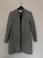 H&M : zomerse mantel langere jas pied de poule zwart , 40, Kleding | Dames, Jassen | Zomer, Maat 38/40 (M), H&M, Ophalen of Verzenden