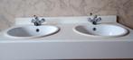 Dubbele lavabo (120cmX60cm), Ophalen of Verzenden, Gebruikt