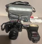 Camera Canon EOS500 500 + flits + tas, Audio, Tv en Foto, Ophalen of Verzenden, Gebruikt, Compact, Canon