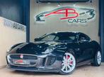 Jaguar F-Type 3.0 V6 * GARANTIE 12 MOIS * 112MKM *, Auto's, Jaguar, Automaat, Zwart, Leder, 2 zetels