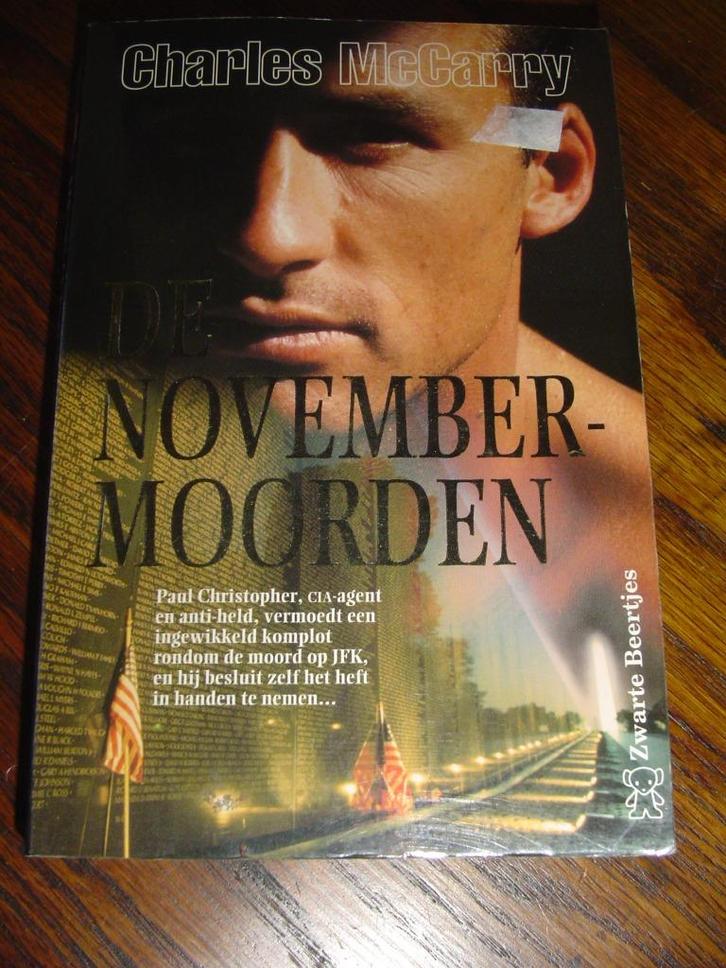 De Novembermoorden - Charles McCarry, Boeken, Thrillers, Gelezen, Ophalen of Verzenden