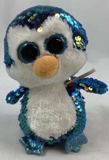 Ty Flippables Boo Payton Pinguin pluche knuffel 15 cm Nieuw beschikbaar voor biedingen