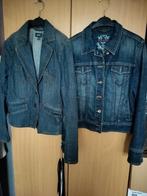 2  apparte jeansvest maat 38 en L., Enlèvement, Porté, Taille 38/40 (M)