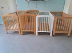 bedjes (linkse bed op wieltjes is reeds weg), Kinderen en Baby's, Babywiegjes en Ledikanten, Ophalen, Gebruikt