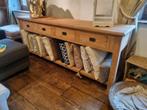 Teak sidetable/wandconsole