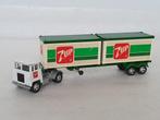 Matchbox - Super Kings: Scammel tractor + Trailer (K-17) 7UP, Ophalen of Verzenden, Gebruikt