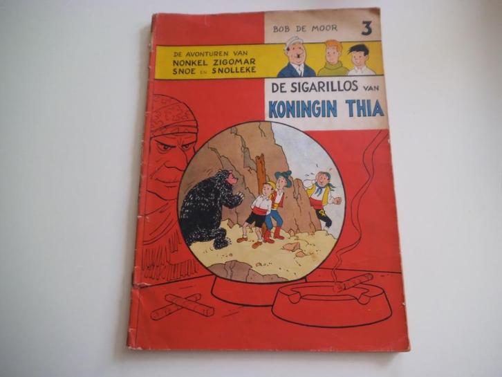Nonkel Zigomar 3 De sigarillos van koningin Thia, Boeken, Stripverhalen, Gelezen, Eén stripboek, Verzenden