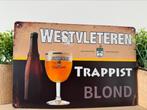 Metalen reclamebord Westvleteren Trappist, Ophalen of Verzenden, Nieuw, Reclamebord, Plaat of Schild