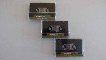 Maxell audio cassettes MX 90 Metal (3stuks) beschikbaar voor biedingen