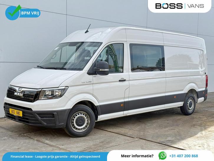 MAN TGE 3.140 2.0 TDI 140PK L4H3 Airco Cruise Control Trekha, Auto's, Bestelwagens en Lichte vracht, Bedrijf, Te koop, ABS, Achteruitrijcamera