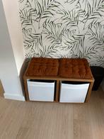 Houten kast met twee vakken, Huis en Inrichting, Ophalen, Gebruikt
