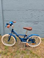 FIETS 16 INCH 900 CITY BLAUW B'TWIN, Fietsen en Brommers, Fietsen | Kinderfietsjes, Ophalen, Zijwieltjes, B-Twin, 16 tot 20 inch