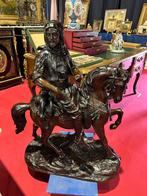 Bronzen Arabise belled, Ophalen