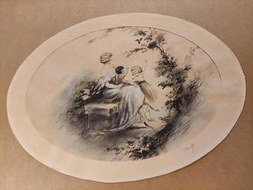 Alfred RENAUDIN - Opgehoogde gravure beschikbaar voor biedingen
