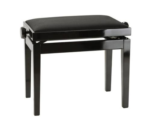 Konig & Meyer 13971 - Tabouret de piano en bois Black, Muziek en Instrumenten, Piano's, Zo goed als nieuw, Piano, Zwart, Digitaal