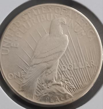 USA 1 peace dollar 1925 (zeer fraai) beschikbaar voor biedingen