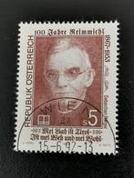 Oostenrijk 1992 - volksdichter, Postzegels en Munten, Ophalen of Verzenden, Gestempeld