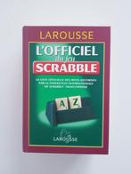 Larousse - L'officiel du jeu scrabble, Boeken, Frans, Ophalen of Verzenden, Zo goed als nieuw, Larousse