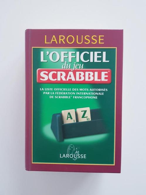 Larousse - L'officiel du jeu scrabble, Livres, Dictionnaires, Comme neuf, Français, Enlèvement ou Envoi