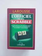 Larousse - L'officiel du jeu scrabble, Livres, Comme neuf, Français, Enlèvement ou Envoi, Larousse