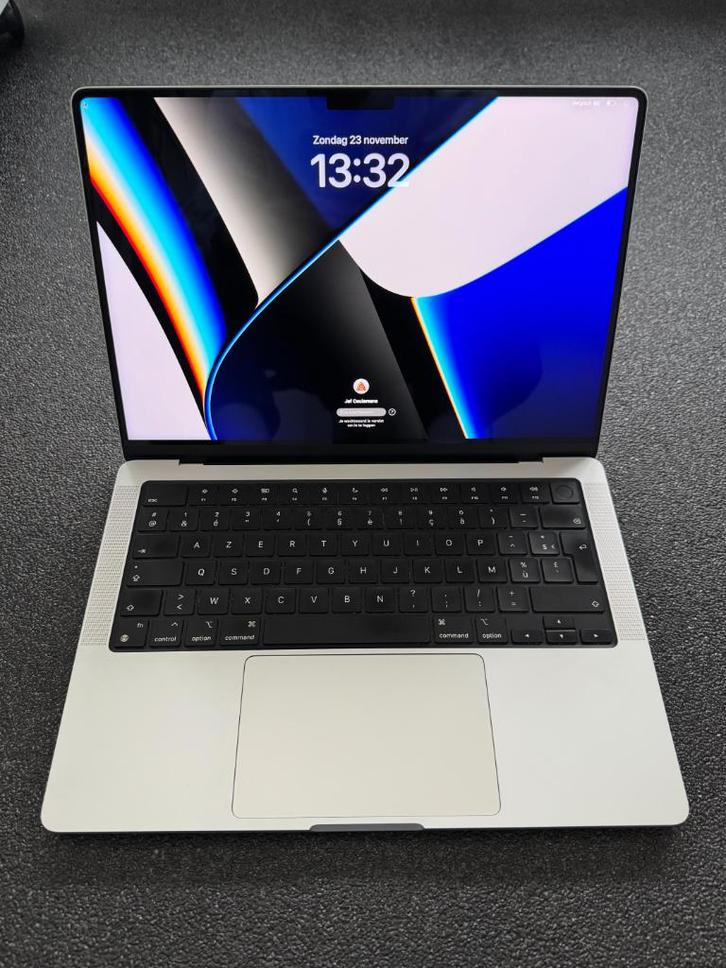 MacBook Pro M1pro 14 inch, Computers en Software, Apple Macbooks, Zo goed als nieuw, MacBook Pro, Overige groottes, Onbekend, 512 GB