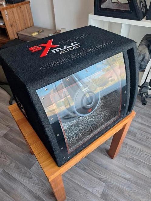 Mac Audio / Magnat subwoofer + versterker, Auto diversen, Autospeakers, Zo goed als nieuw, Ophalen