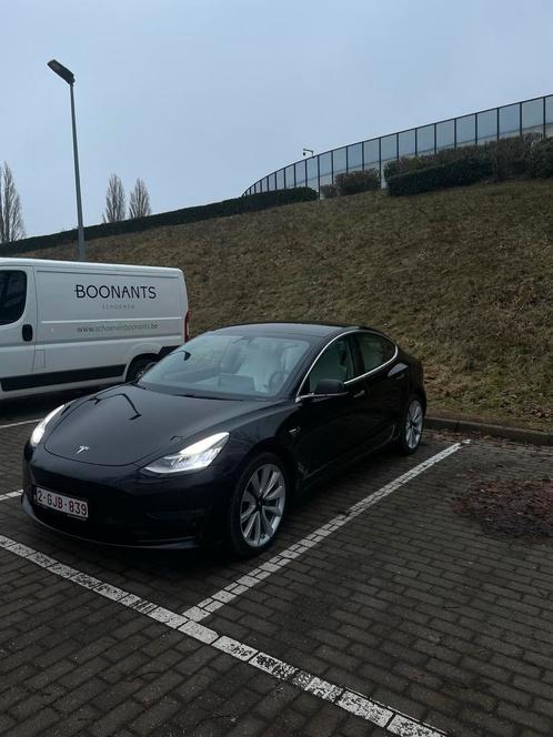 Tesla model 3 Long range (WIT INTERIEUR), Auto's, Tesla, Particulier, Model 3, Elektrisch, Zwart, Overige kleuren, Vierwielaandrijving