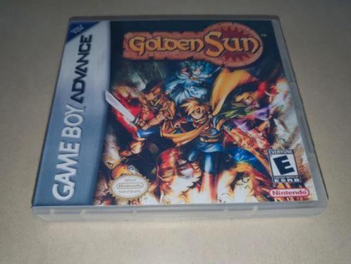 Golden Sun Game Boy Advance GBA Game Case, Games en Spelcomputers, Games | Nintendo Game Boy, Zo goed als nieuw, Verzenden