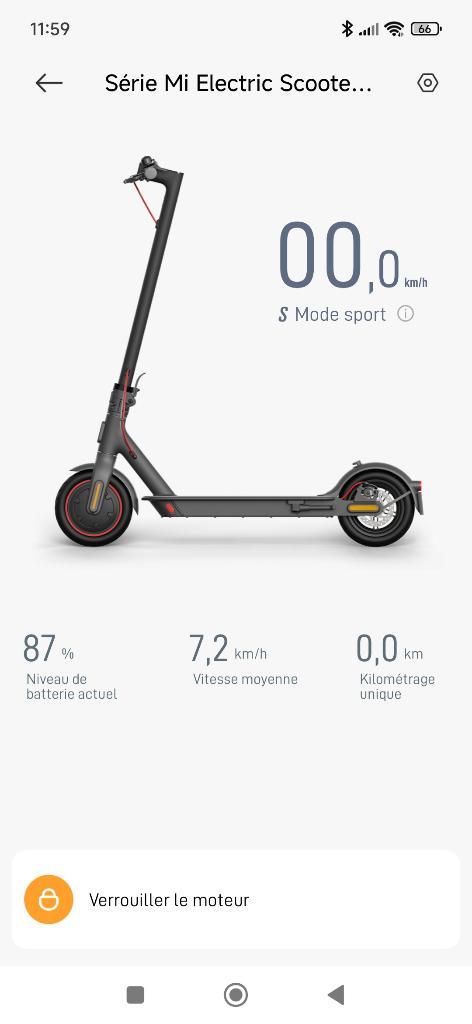 Trottinette électrique Xiaomi Pro 2, Vélos & Vélomoteurs, Trottinettes, Comme neuf, Step électrique (E-scooter), Enlèvement
