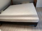 Dubbel bed met matras, in zeer goede staat! 180cm op 200cm, Huis en Inrichting, Slaapkamer | Boxsprings, Ophalen, Zo goed als nieuw
