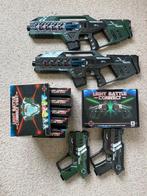Light battle connect set  6 geweren + vest lasertag, Ophalen of Verzenden, Zo goed als nieuw