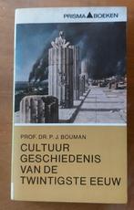 Boek - Prisma pocket 1000 - Cultuurgeschiedenis van de 20ste, Boeken, Gelezen, Ophalen of Verzenden, Prof. Dr. P. J. Bouman, Overige onderwerpen