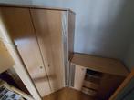 Slaapkamer: kleerkast + lage kast + boekenrek, Ophalen, 100 tot 150 cm, Zo goed als nieuw, 150 tot 200 cm