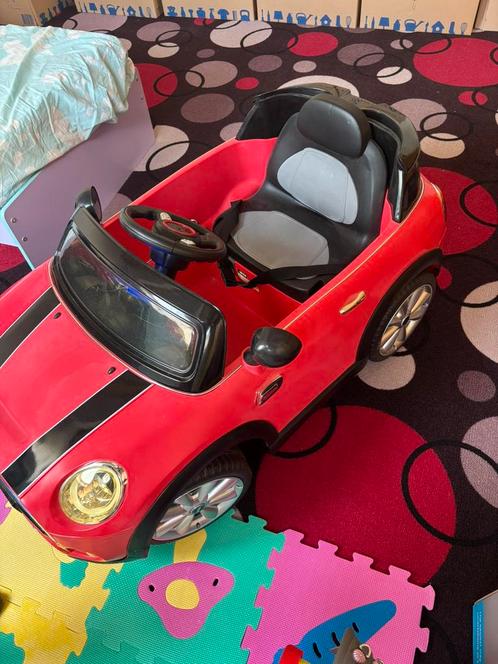 Mini Cooper s elektrisch met afstandsbediening, Kinderen en Baby's, Speelgoed | Buiten | Accuvoertuigen, Gebruikt, Ophalen