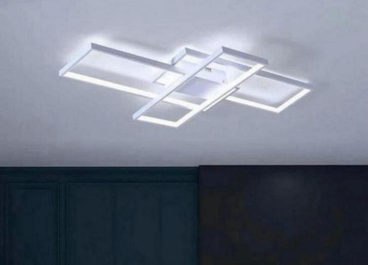 Plafondlamp verstelbaar LED-set white wit luxe plafond-lamp, Huis en Inrichting, Lampen | Plafondlampen, Nieuw, Kunststof, Metaal