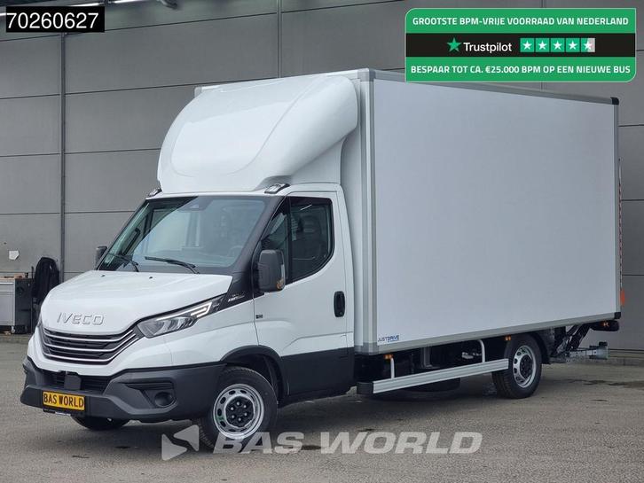 Iveco Daily 35S21 3.0L Automaat Laadklep Zijdeur 210PK 2025-, Auto's, Bestelwagens en Lichte vracht, Bedrijf, Te koop, Airconditioning